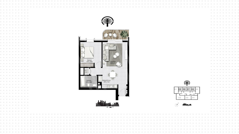 Купить 48 апартаментов - 1 комнатные - Dubai Harbour, ОАЭ - изображение 29