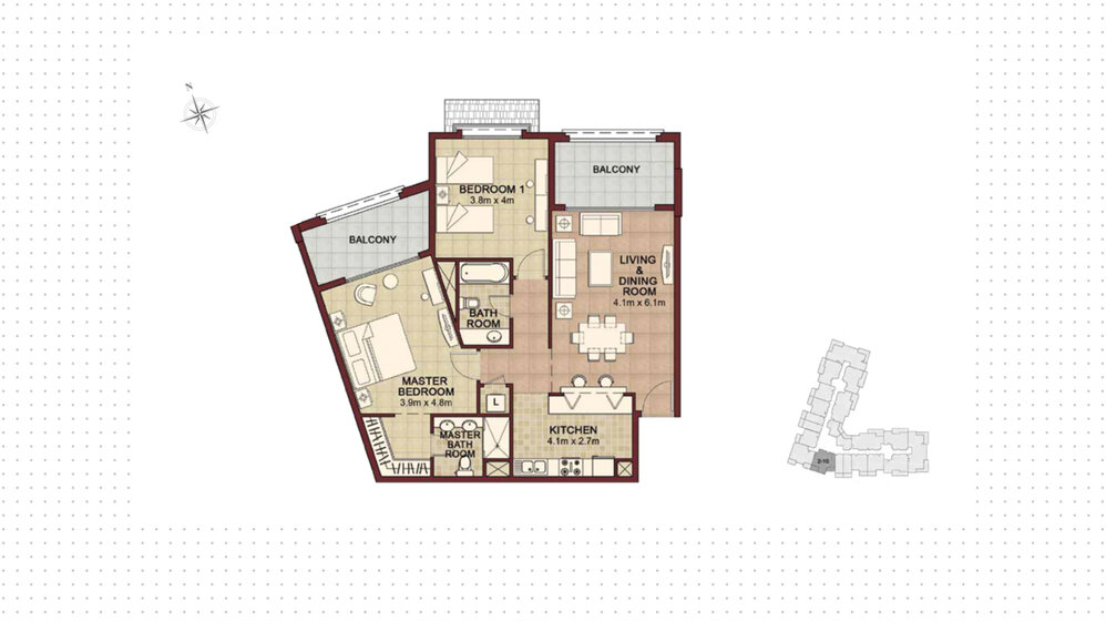 Buy 144 apartments  - Yas Island, UAE - image 5