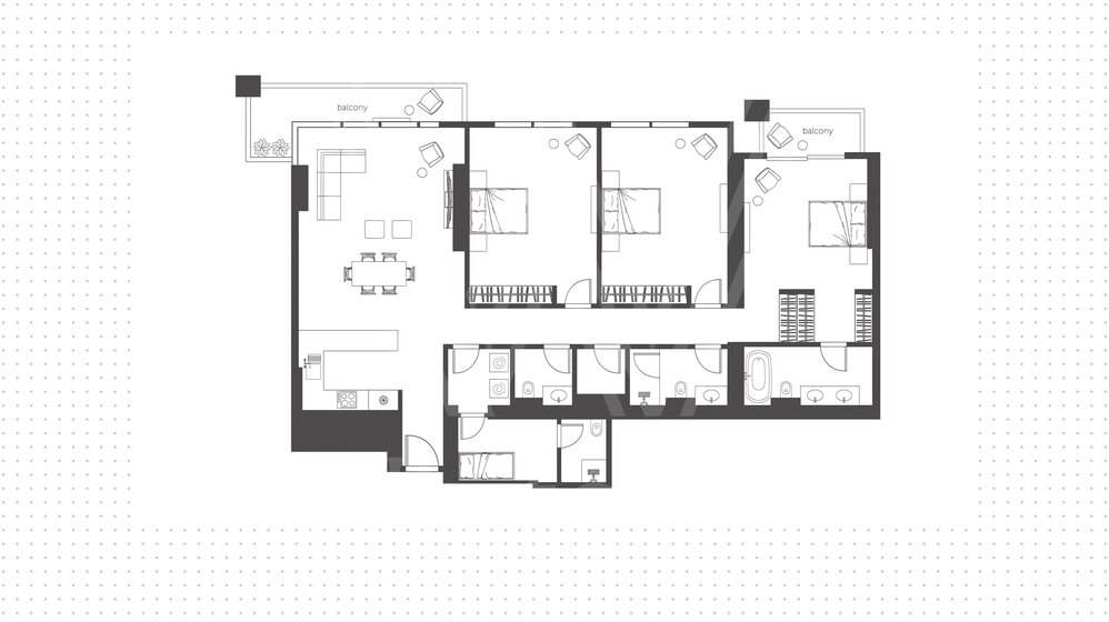 Immobilie kaufen - 3 Zimmer - VAE – Bild 13