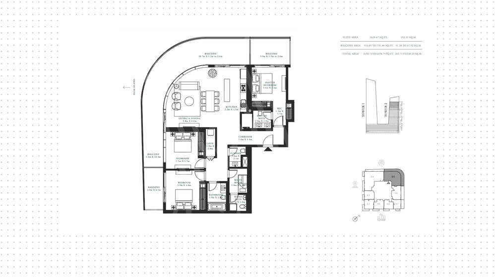 Immobilie kaufen - 4 Zimmer - Dubai, VAE – Bild 21