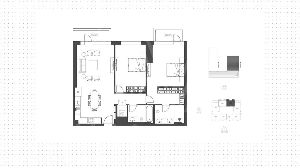 Apartments zum verkauf - für 1.729.100 $ kaufen – Bild 1