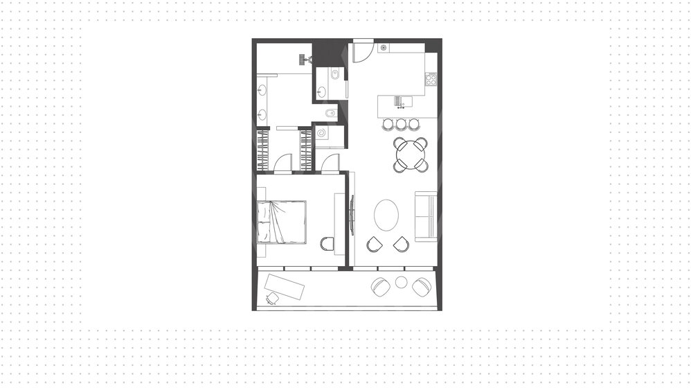 Gayrimenkul satınal - 1 odalı - Abu Dabi, BAE – resim 5