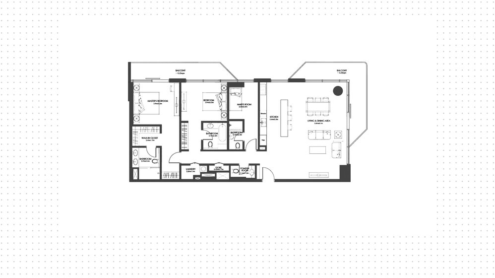 Immobilie kaufen - 2 Zimmer - Saadiyat Island, VAE – Bild 9