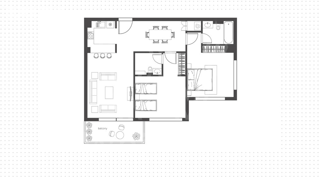 Stüdyo daireler satılık - Dubai - $373.000 fiyata satın al – resim 1