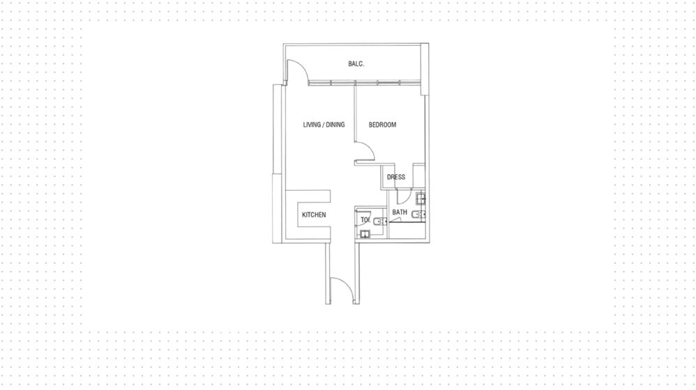 Апартаменты на продажу - Дубай - Купить за 490 062 $ - изображение 15