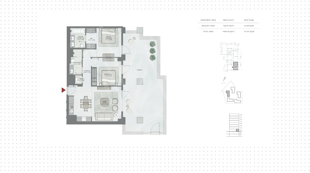 Stüdyo daireler satılık - Dubai - $775.932 fiyata satın al – resim 22