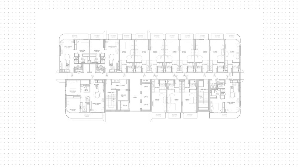 Immobilie kaufen - 1 Zimmer - Jumeirah Village Circle, VAE – Bild 30