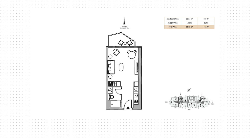 Apartments zum verkauf - Dubai - für 299.500 $ kaufen – Bild 1