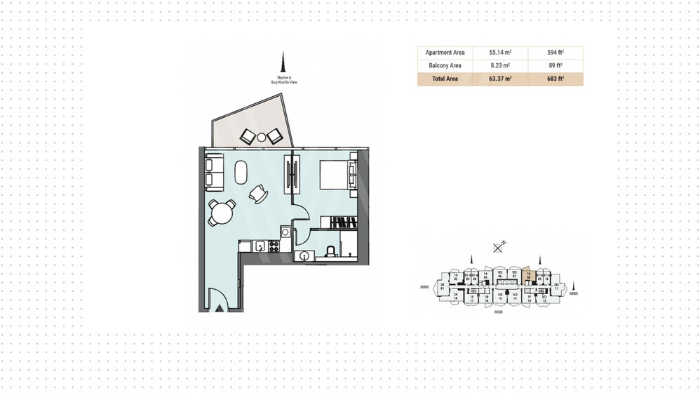 Compre 5079 apartamentos  - Dubai, EAU — imagen 25