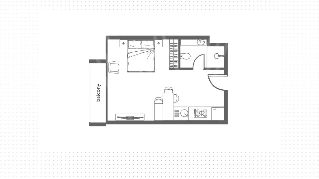 Stüdyo daireler satılık - Dubai - $177.000 fiyata satın al – resim 1