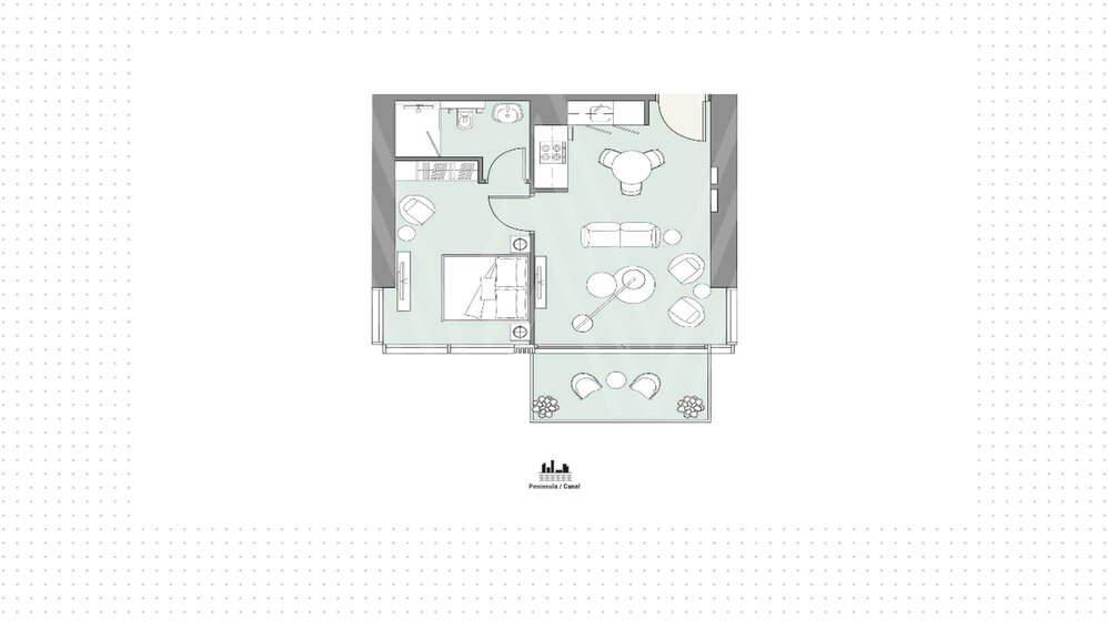 Immobilie kaufen - 1 Zimmer - Dubai, VAE – Bild 21