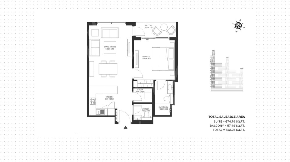 Immobilie kaufen - 1 Zimmer - Dubai, VAE – Bild 26