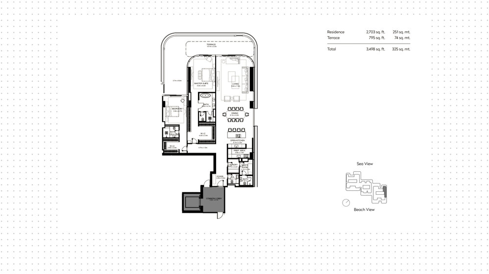 Compre una propiedad - 2 habitaciones - EAU — imagen 33