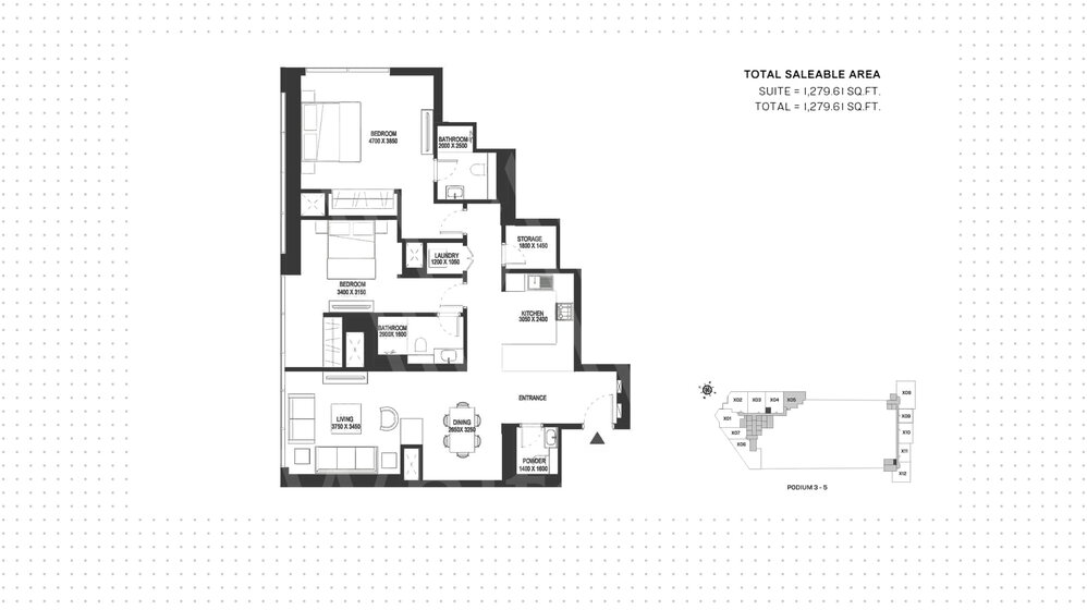 Compre 4954 apartamentos  - Dubai, EAU — imagen 5