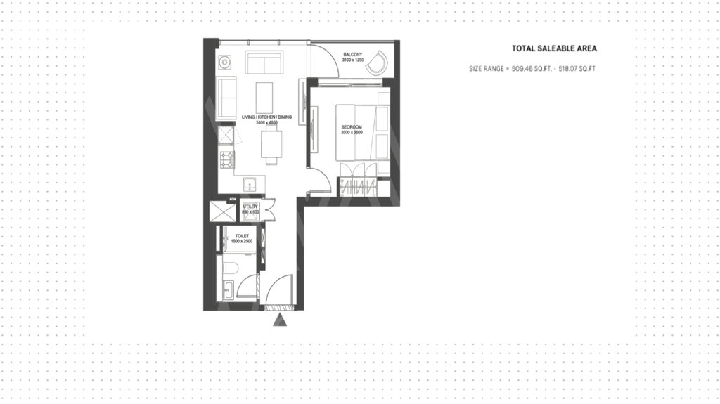 Apartamentos a la venta - Dubai - Comprar para 313.100 $ — imagen 1