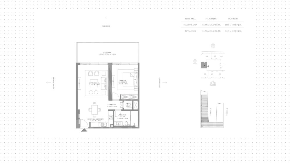 Immobilie kaufen - 1 Zimmer - Dubai, VAE – Bild 30