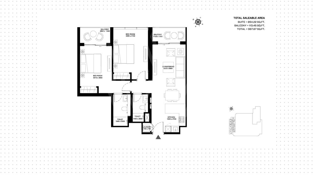 Immobilie kaufen - MBR City, VAE – Bild 25