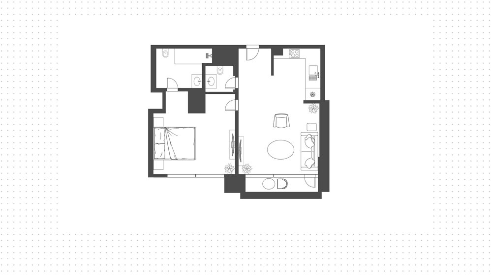 Acheter un bien immobilier - 1 pièce - Jumeirah Village Triangle, Émirats arabes unis – image 1