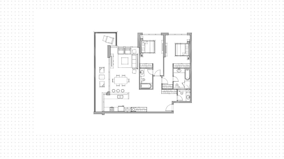 Immobilie kaufen - 2 Zimmer - Jumeirah Village Triangle, VAE – Bild 1