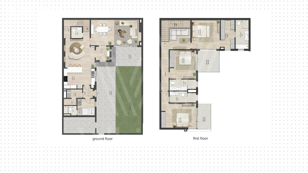 Ikiz villa satılık - Abu Dabi - $925.800 fiyata satın al – resim 1