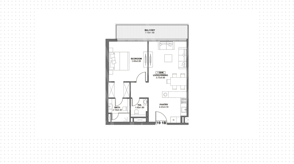 2 Wohnungen kaufen  - 1 Zimmer - Jebel Ali Village, VAE – Bild 5