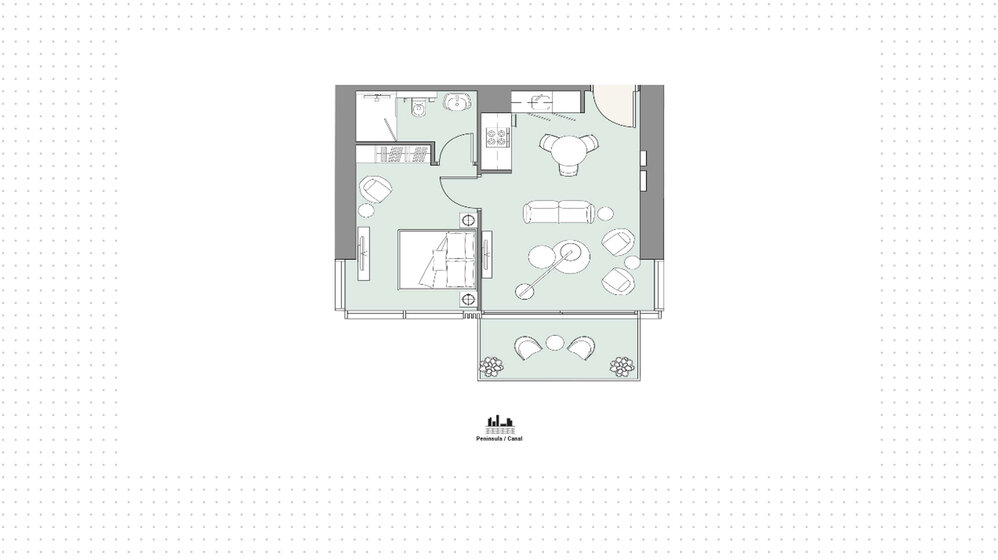 Immobilie kaufen - 1 Zimmer - Business Bay, VAE – Bild 9