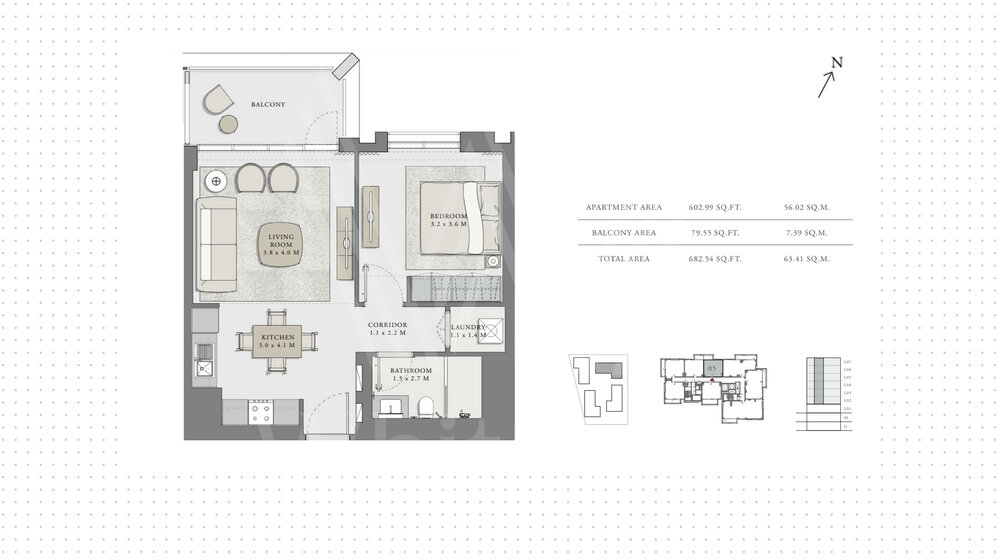 Immobilie kaufen - 1 Zimmer - Dubai, VAE – Bild 9