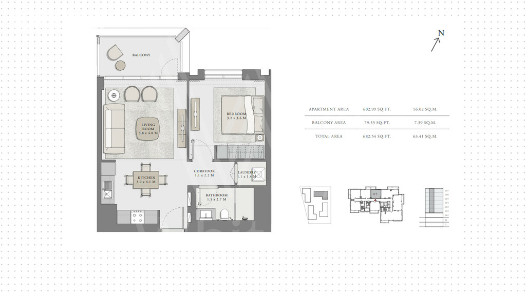 Apartments zum verkauf - Dubai - für 422.100 $ kaufen – Bild 1