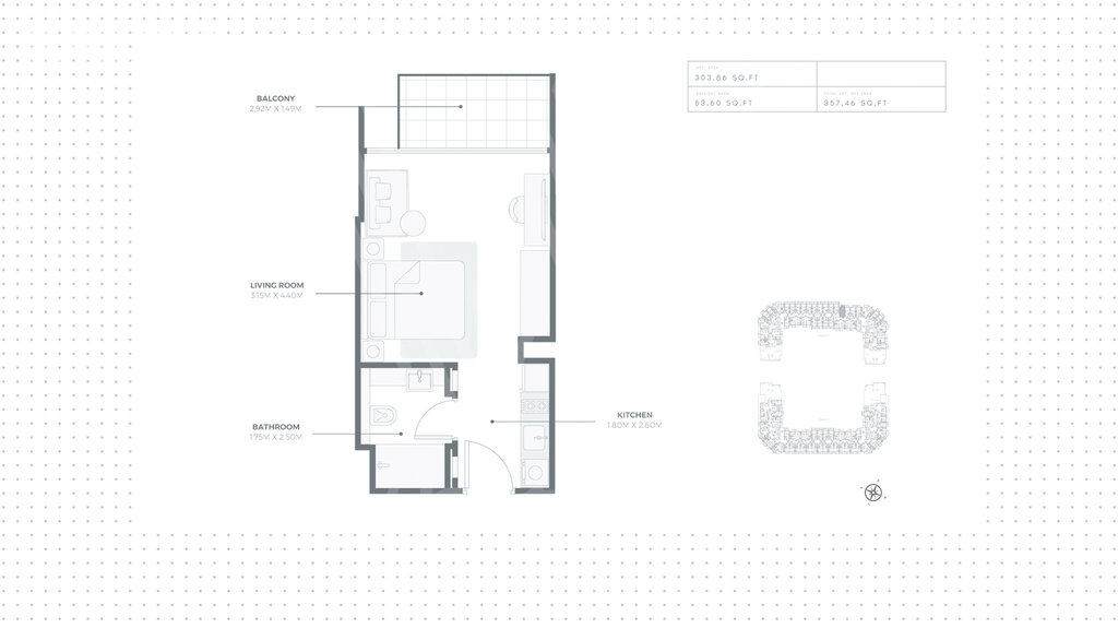 Apartamentos a la venta - Dubai - Comprar para 158.500 $ — imagen 1