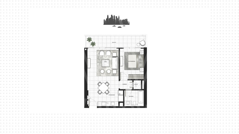 Immobilie kaufen - 1 Zimmer - Emaar Beachfront, VAE – Bild 18