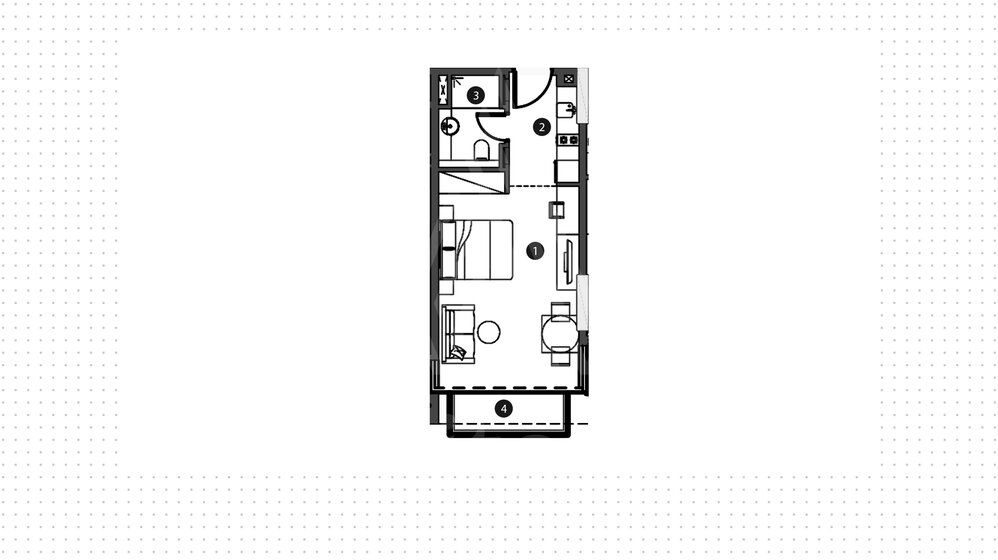 5191 stüdyo daire satın al - Dubai, BAE – resim 25