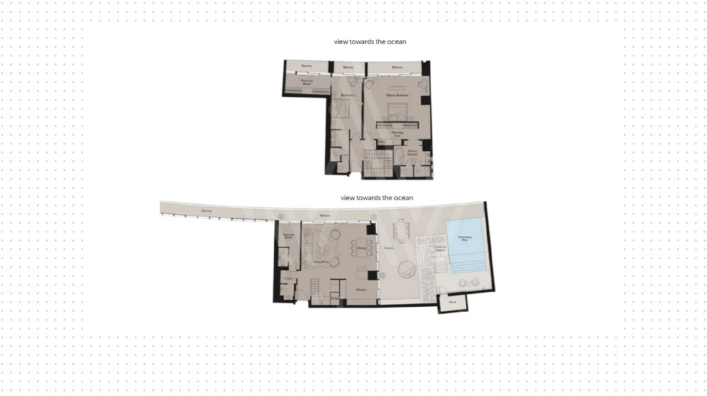 Compre 105 apartamentos  - 2 habitaciones - Palm Jumeirah, EAU — imagen 17