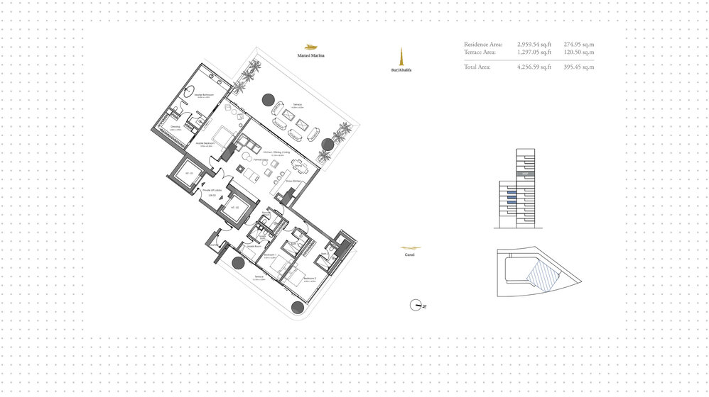 Buy 18 apartments  - 3 rooms - Business Bay, UAE - image 29