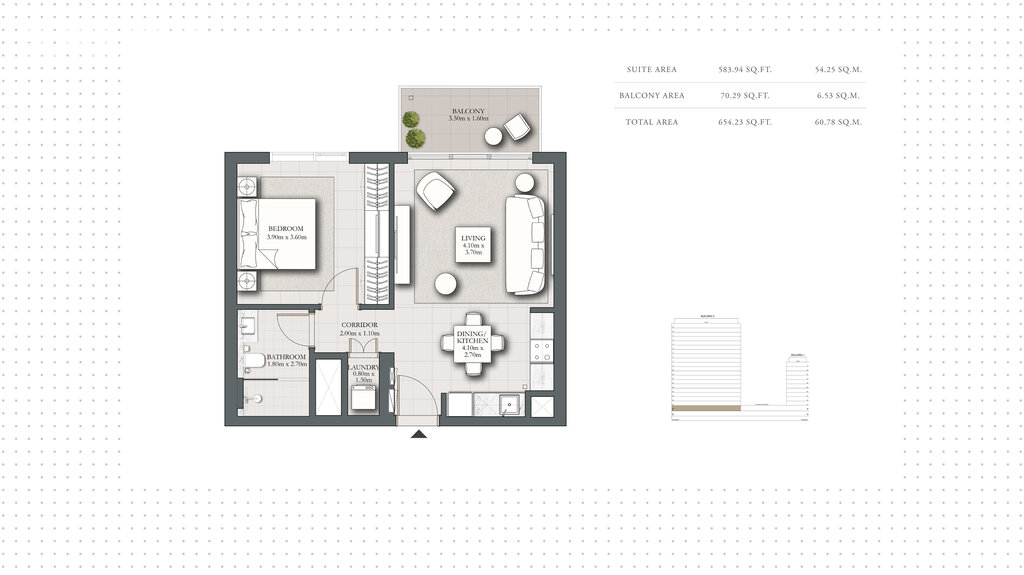 Appartements à vendre - Dubai - Acheter pour 369 000 $ – image 1