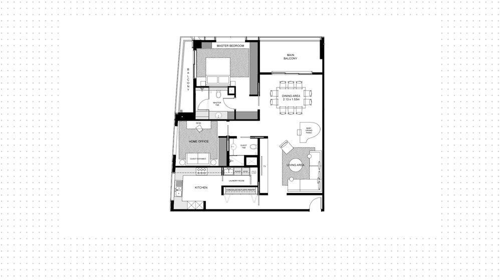 Immobilie kaufen - 2 Zimmer - City of Dubai, VAE – Bild 17