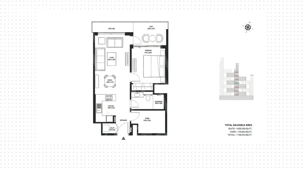 Apartamentos a la venta - Dubai - Comprar para 454.700 $ — imagen 1