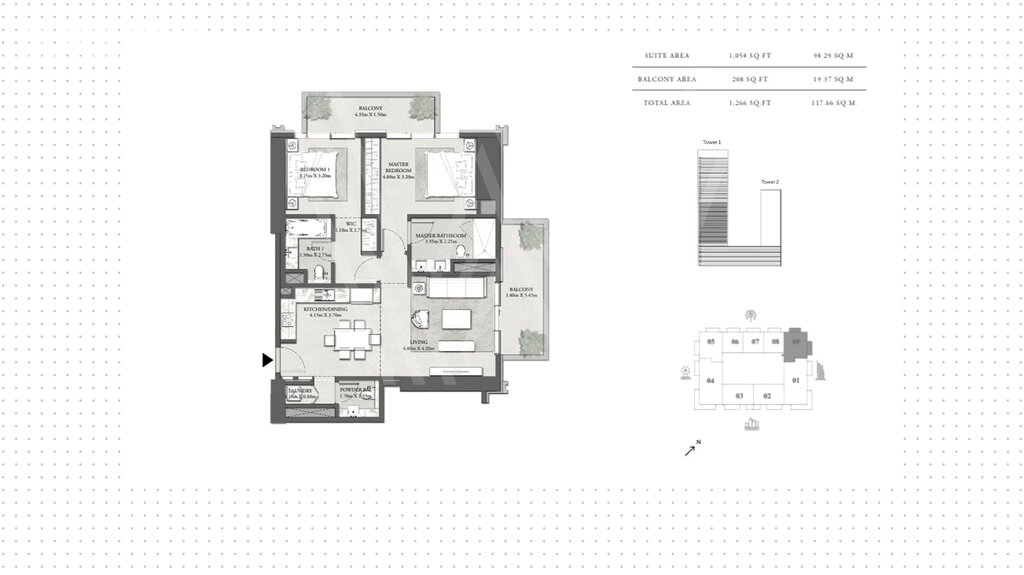 Apartments zum verkauf - für 1.116.400 $ kaufen – Bild 1