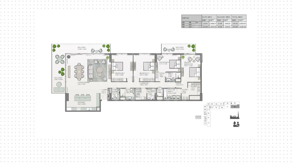 Compre una propiedad - 4 habitaciones - Dubai, EAU — imagen 18