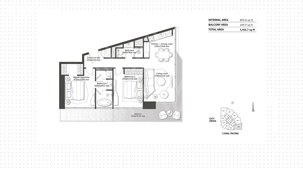 Apartamentos a la venta - Dubai - Comprar para 928.600 $ — imagen 1