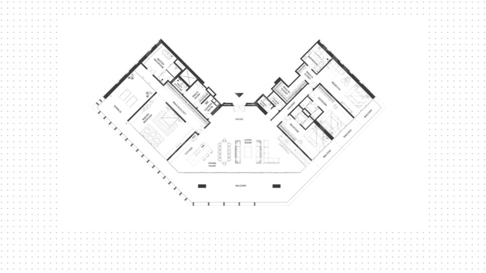 Gayrimenkul satınal - 4 odalı - Al Jaddaff, BAE – resim 1