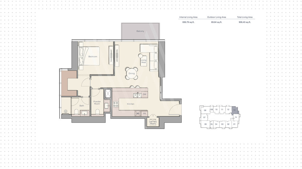 Apartamentos a la venta - Dubai - Comprar para 558.200 $ — imagen 14