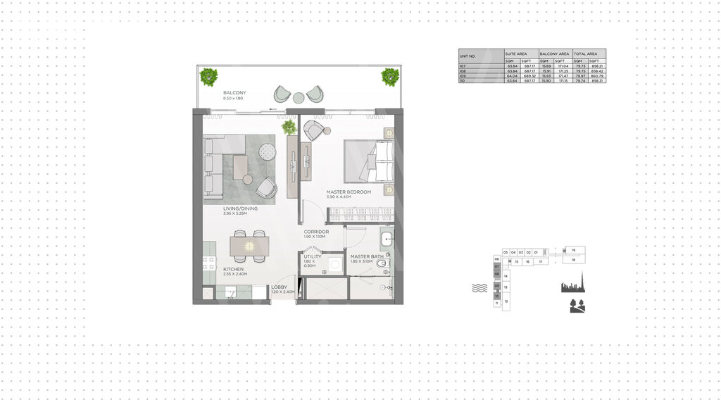 Apartments zum verkauf - für 503.700 $ kaufen – Bild 1