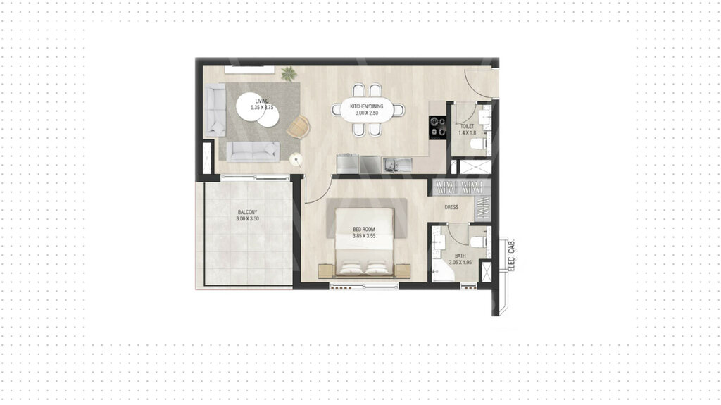 Apartments zum verkauf - Abu Dhabi - für 264.100 $ kaufen – Bild 1