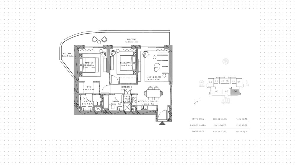 56 stüdyo daire satın al - 2 odalı - Emaar Beachfront, BAE – resim 1