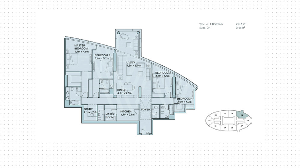 Apartamentos a la venta - Abu Dhabi - Comprar para 1.415.900 $ — imagen 22