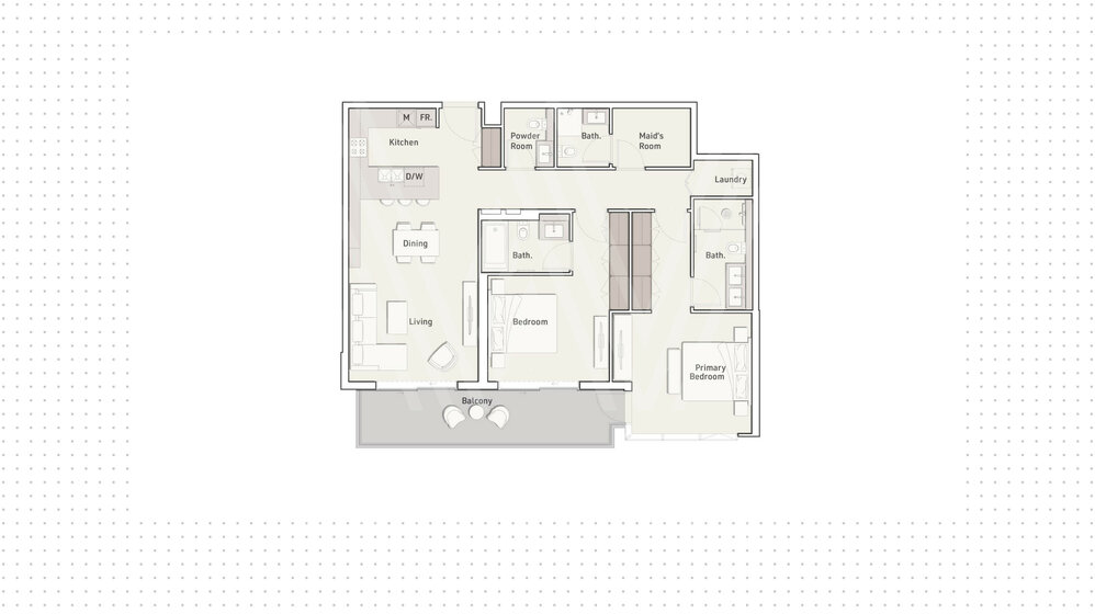 Immobilie kaufen - 2 Zimmer - Dubai Hills Estate, VAE – Bild 23