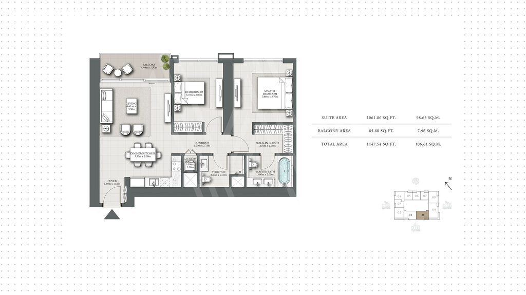 Apartments zum verkauf - für 1.052.800 $ kaufen – Bild 1