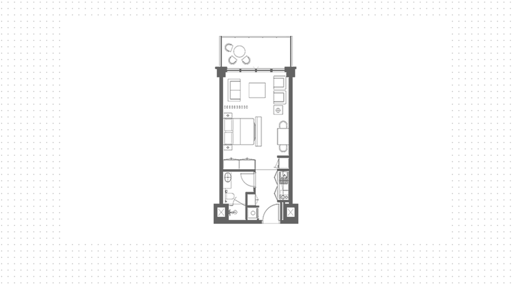 Immobilie kaufen - 1 Zimmer - Yas Bay, VAE – Bild 1