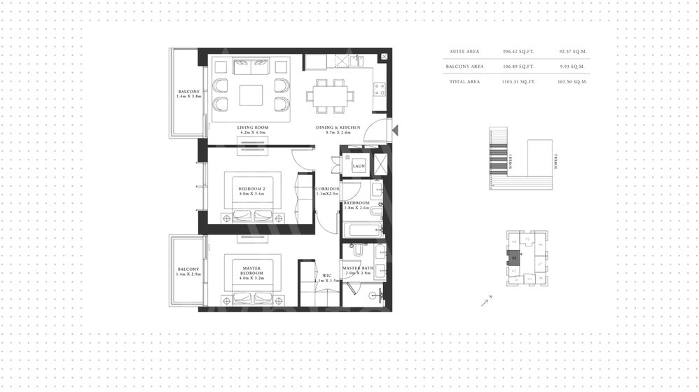 260 stüdyo daire satın al - Dubai Harbour, BAE – resim 13