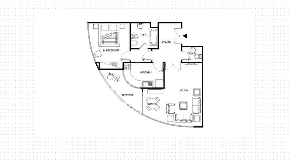 Compre 1175 apartamentos  - 1 habitación - EAU — imagen 13